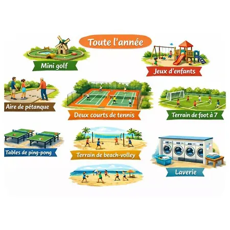 Chalet Familial Avec Internet - Village Khelus